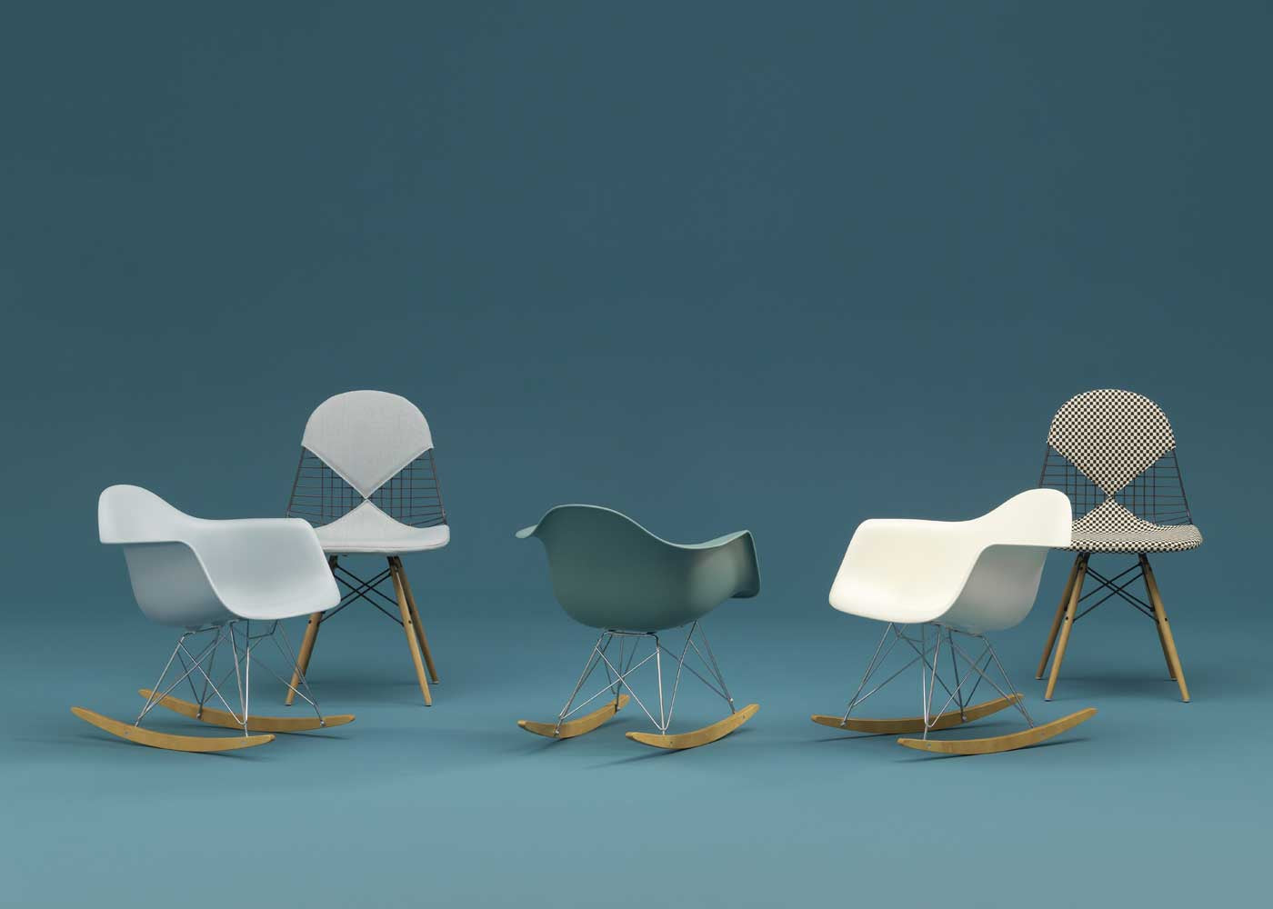 Eames Wire Chair DKW2
