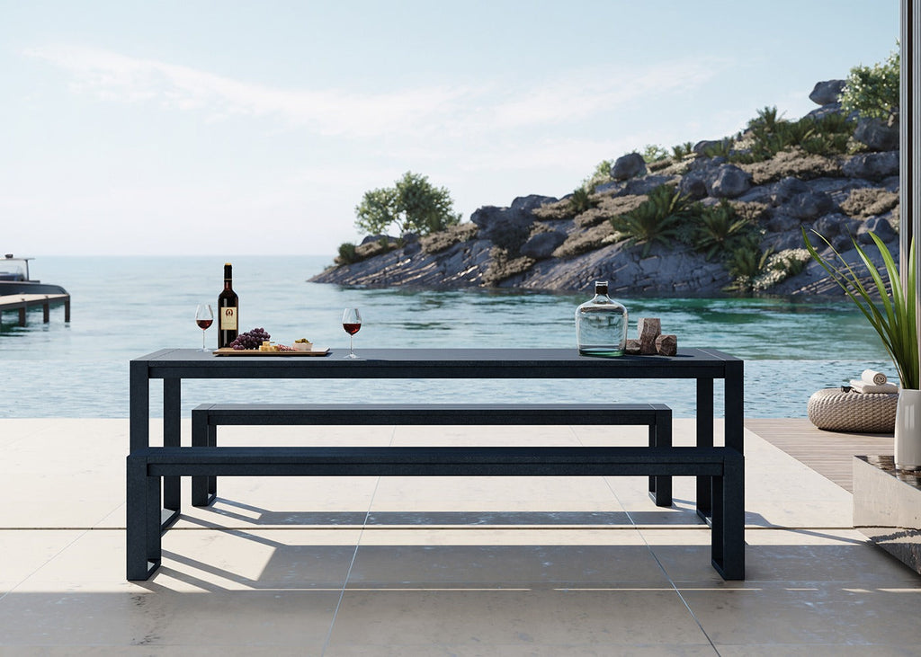 Eos Outdoor Communal Bench