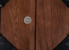 Brunel Lean To Shelves Dark Wood
