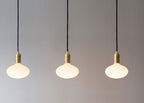Knuckle Pendant Light Brass