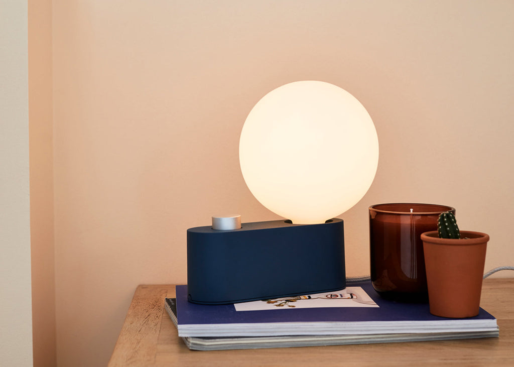 Alumina Table and Wall Lamp