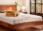Brunel Bed Wooden Headboard Dark Wood