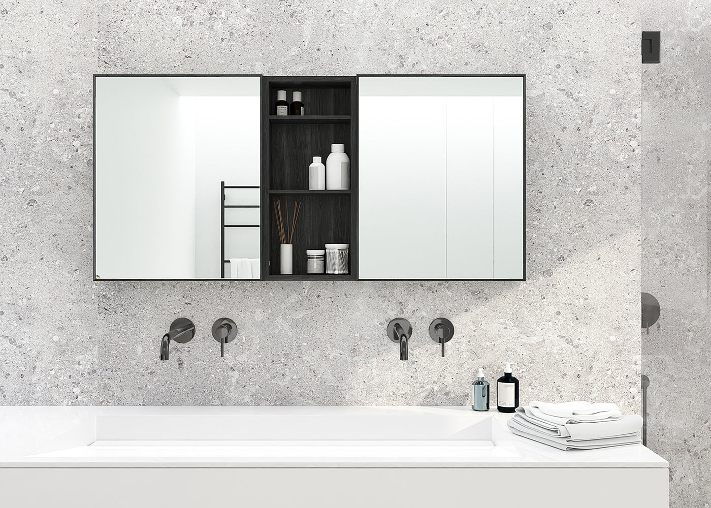 Slimline Bathroom Cabinet Box