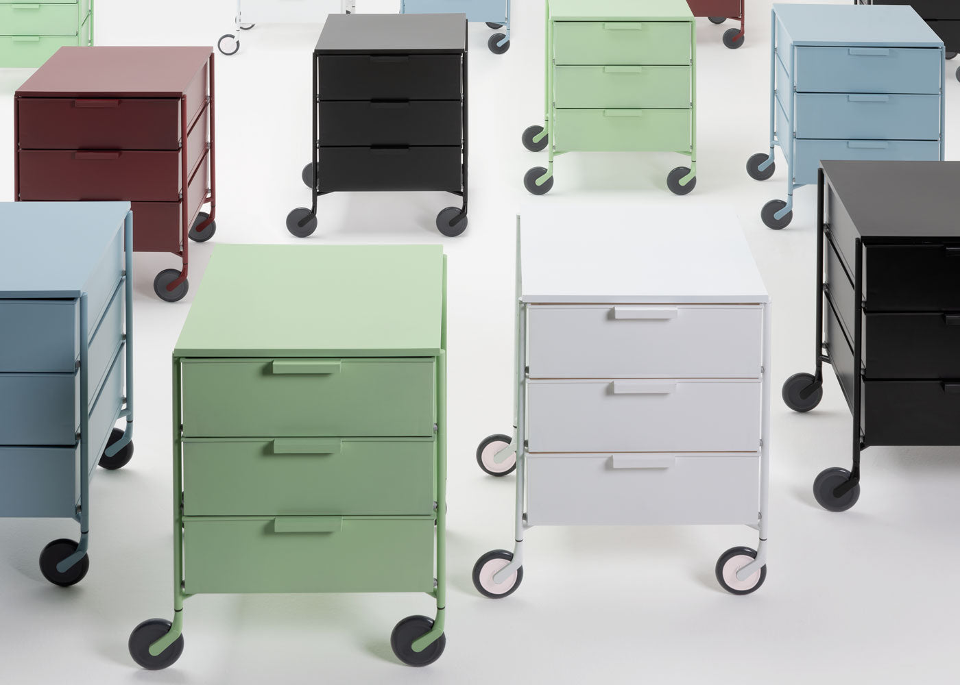 Mobil Matt 3 Drawers Storage System