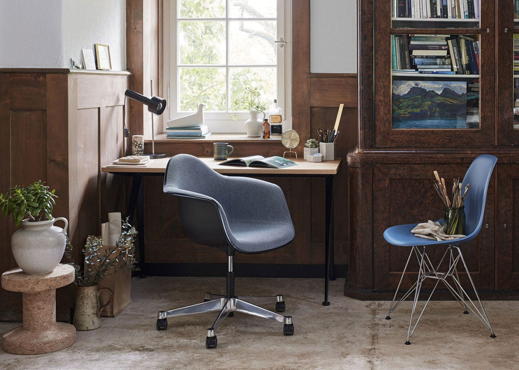 Eames Plastic Armchair Upholstered PACC