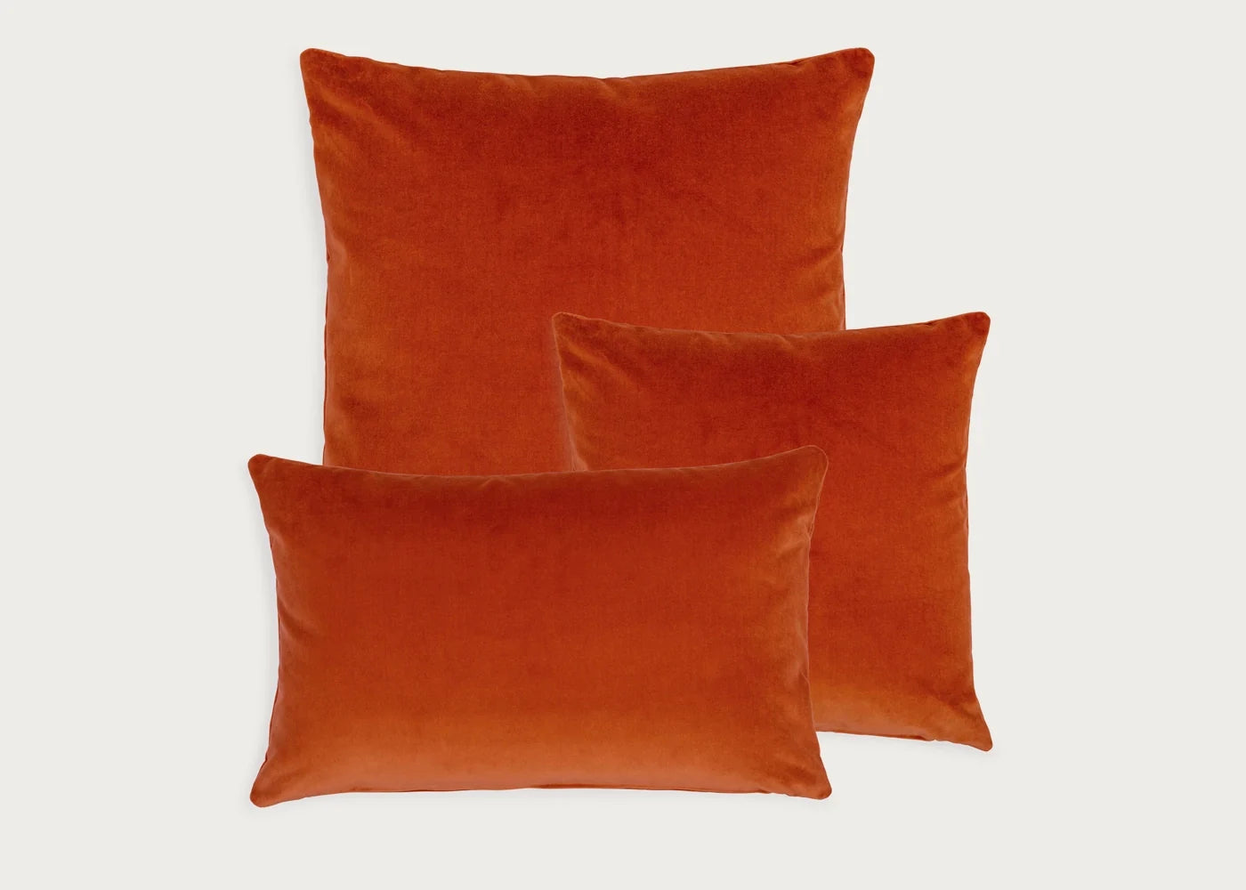 Velvet Cushion Rust