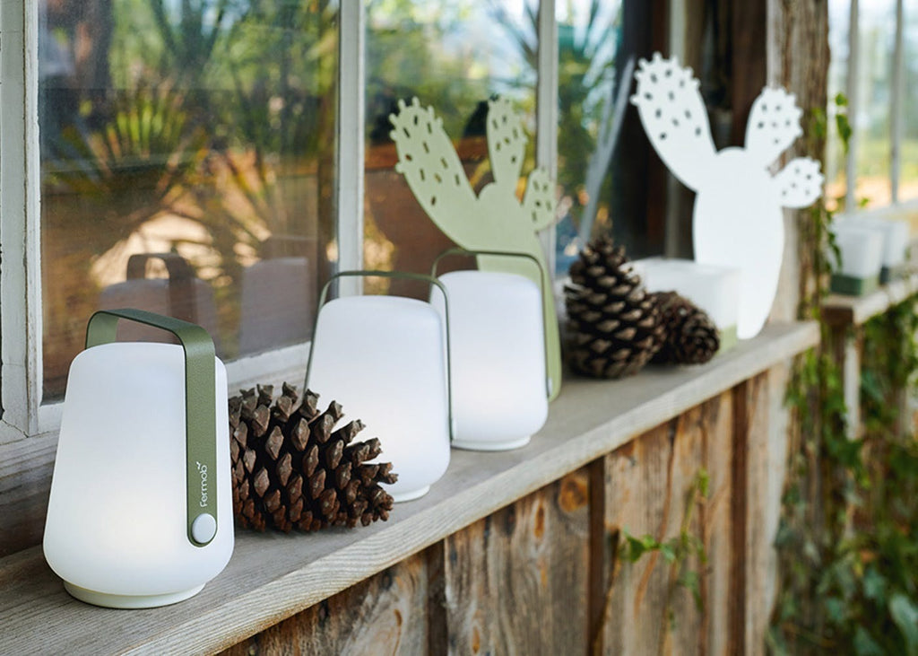 Balad LED Set of 3 Small Outdoor Table Lamps