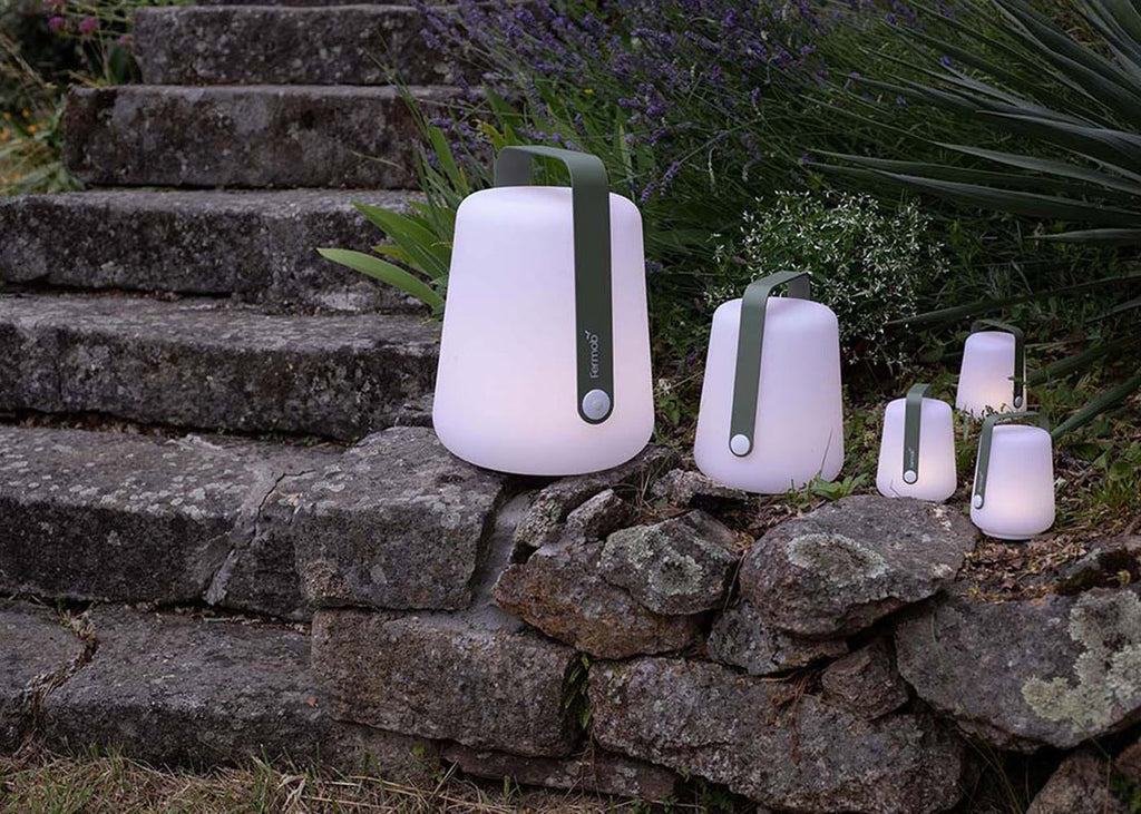 Balad LED Set of 3 Small Outdoor Table Lamps