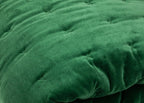 Velvet Quilt Emerald Green