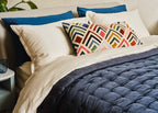 Velvet Quilt Midnight Blue