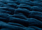 Velvet Quilt Midnight Blue