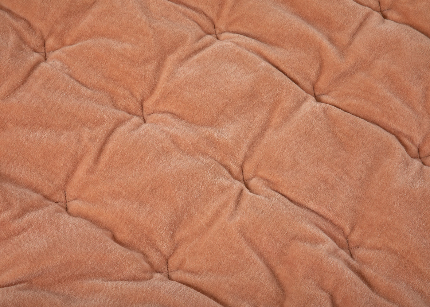 Velvet Quilt Dusky Pink