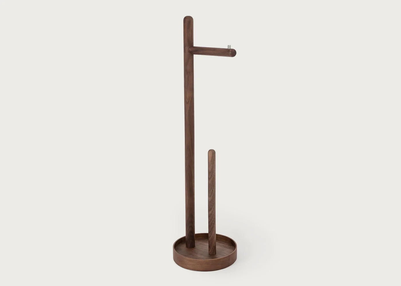 Yoku Freestanding Toilet Roll Holder Round