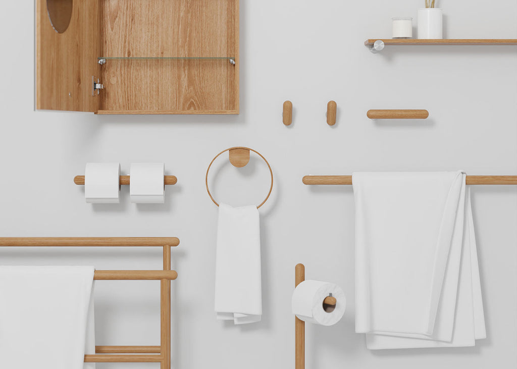 Yoku Single Towel Rail