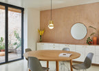 Loop Single Pendant Light Large Gold