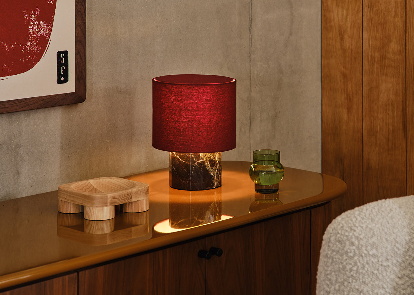 Colonna Marble Table Lamp