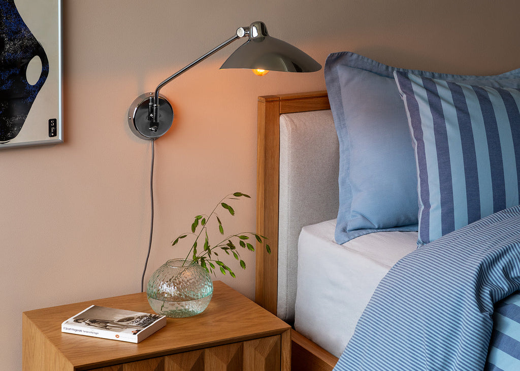 Milton Swing Arm Wall Light