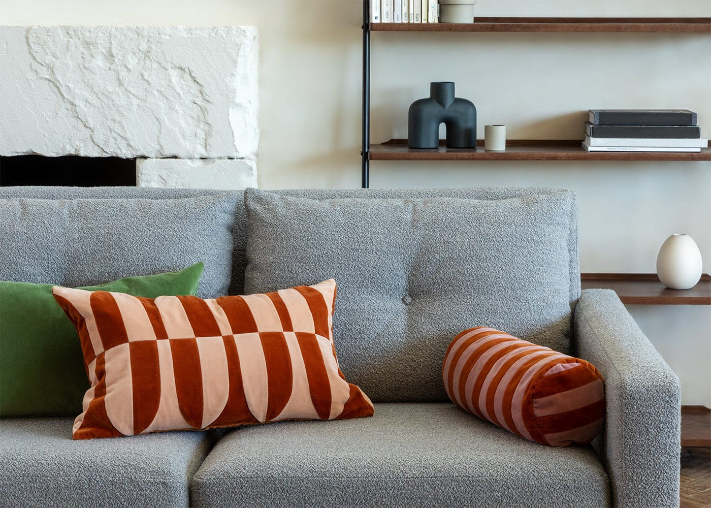 Christina Lundsteen Bolster Cushion 40cm