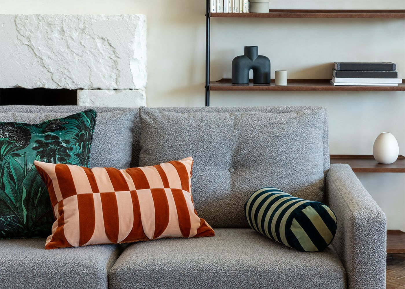 Christina Lundsteen Bolster Cushion 40cm