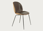 Beetle Dining Chair with Front Upholstery