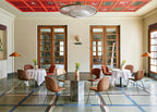 Beetle Dining Chair with Front Upholstery