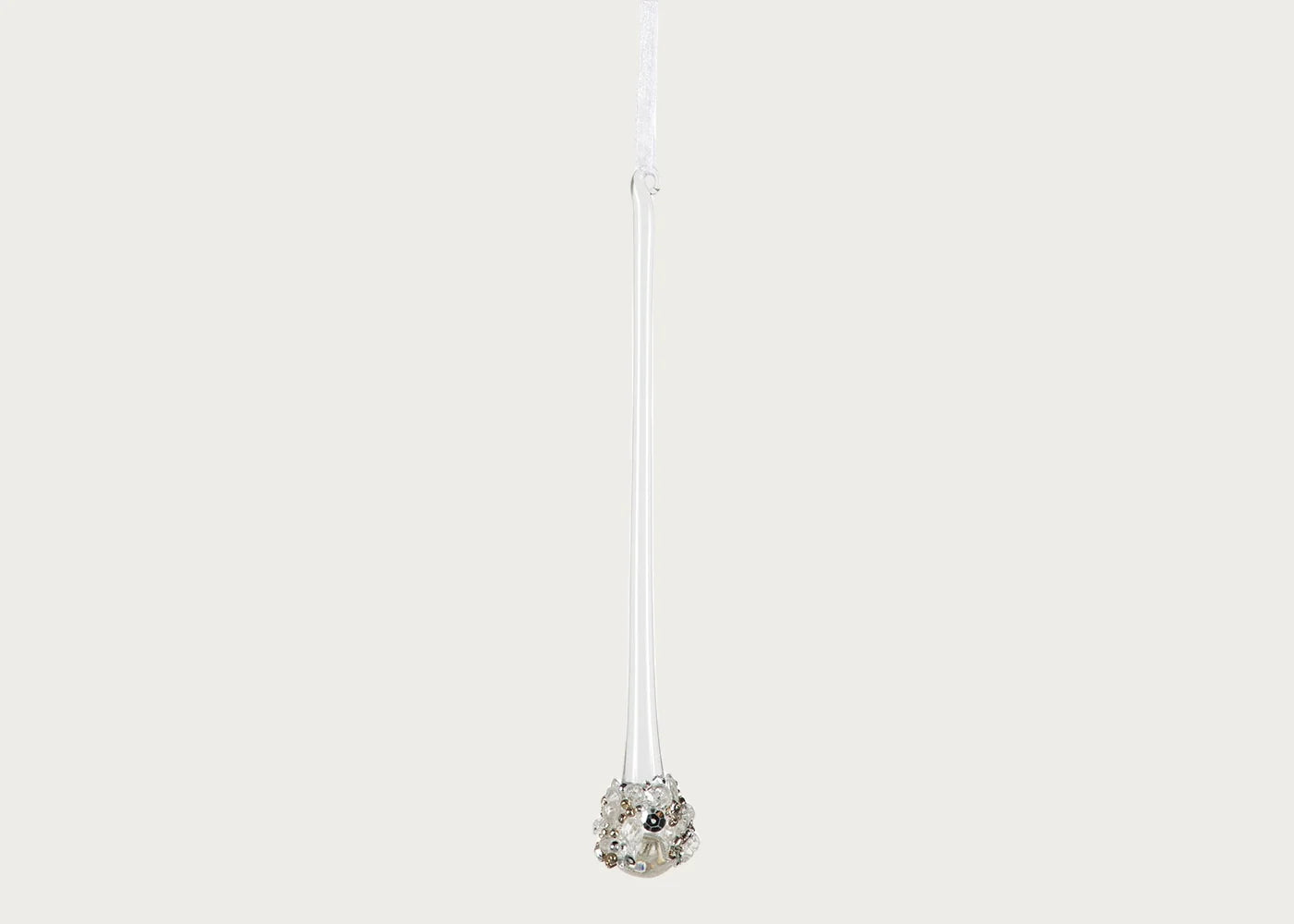 Glass Treasure Drop Bauble 20cm