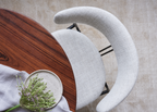 Violin Upholstered Dining Chair