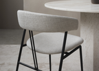 Violin Upholstered Dining Chair