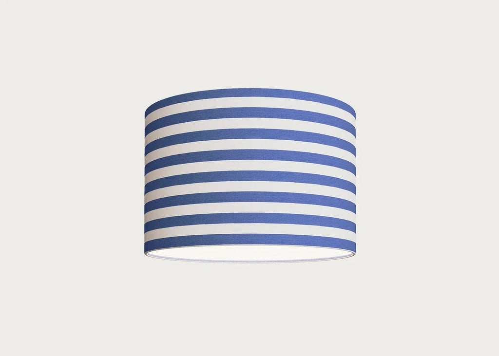 Big Stripe Lampshade Navy