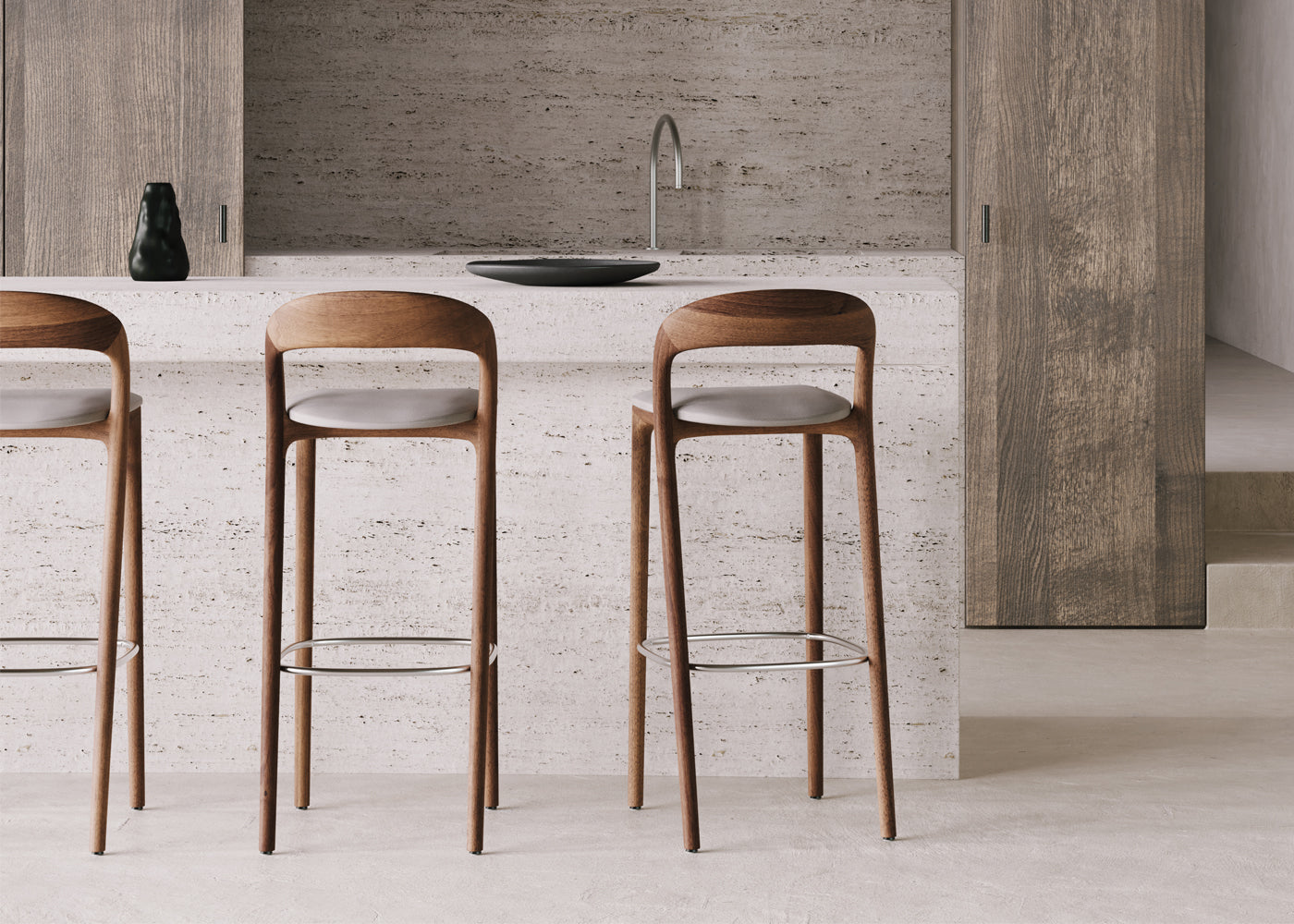 Neva Light Counter Stool