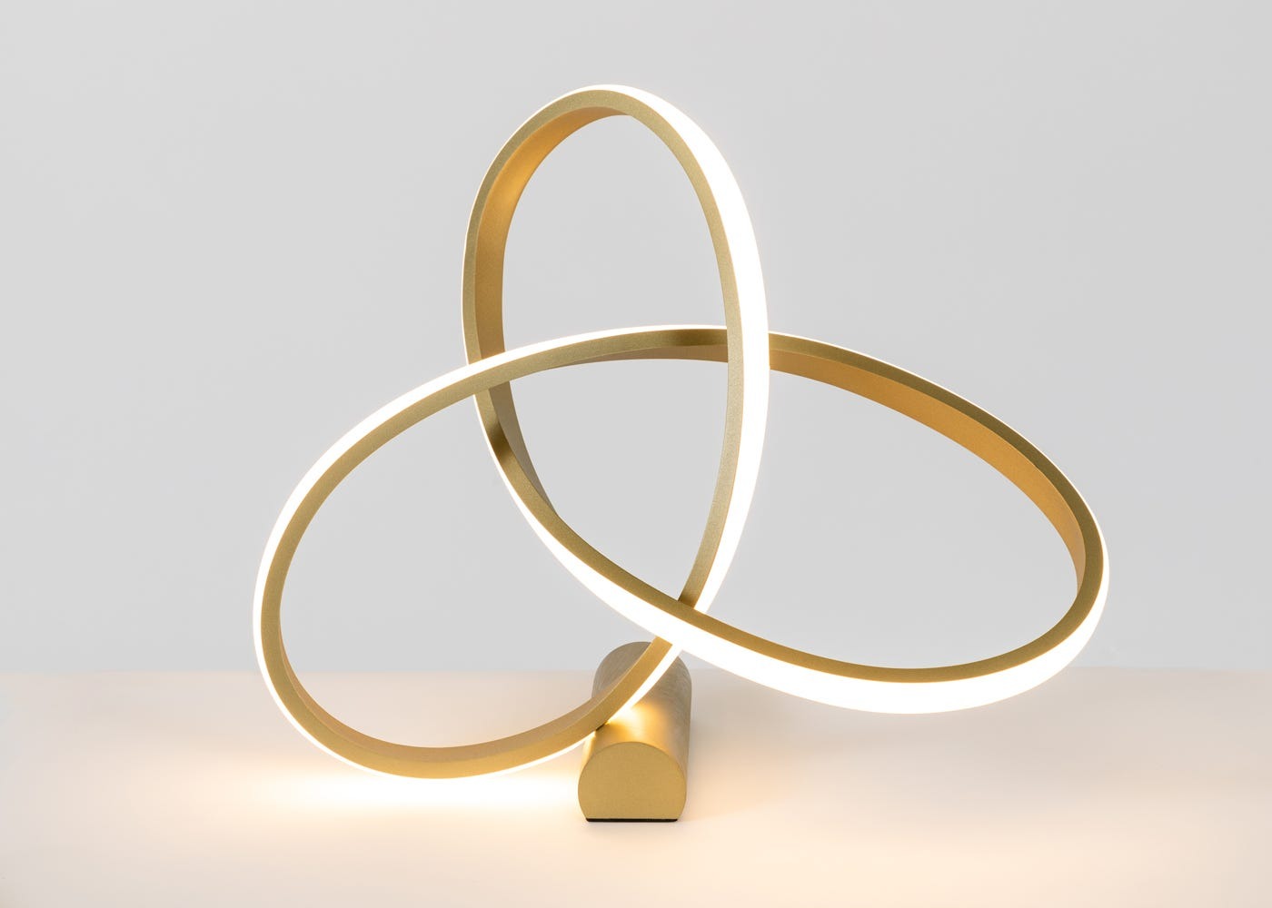 Ribbon LED Table Lamp Gold