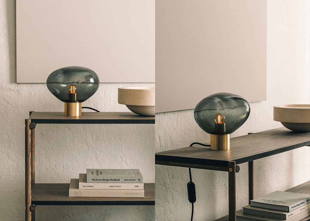 Crystal Stone Table Lamp