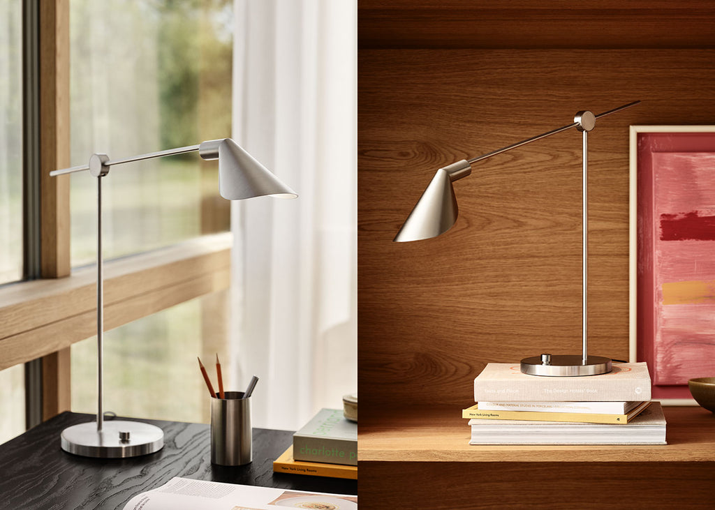 MS021 LED Table Lamp Steel