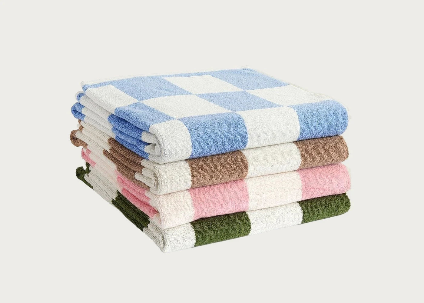 Check Bath Towel