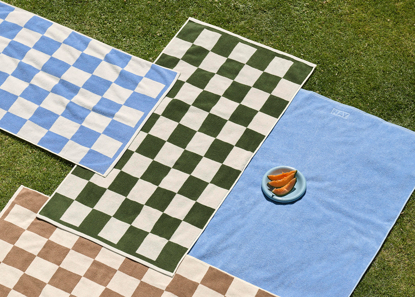 Check Bath Towel