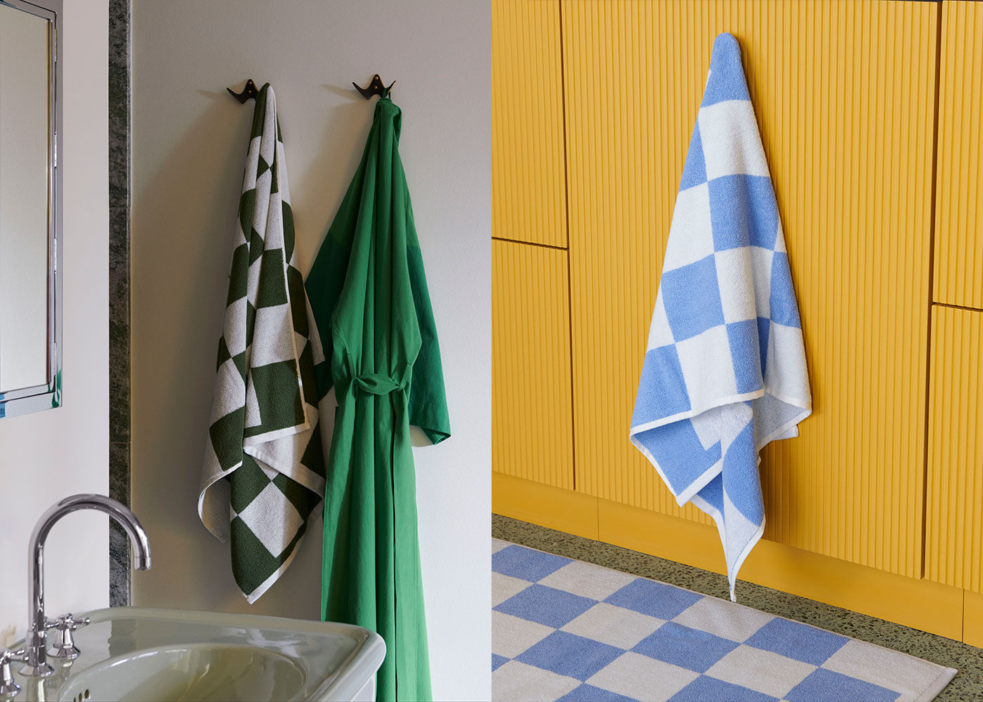 Check Bath Towel