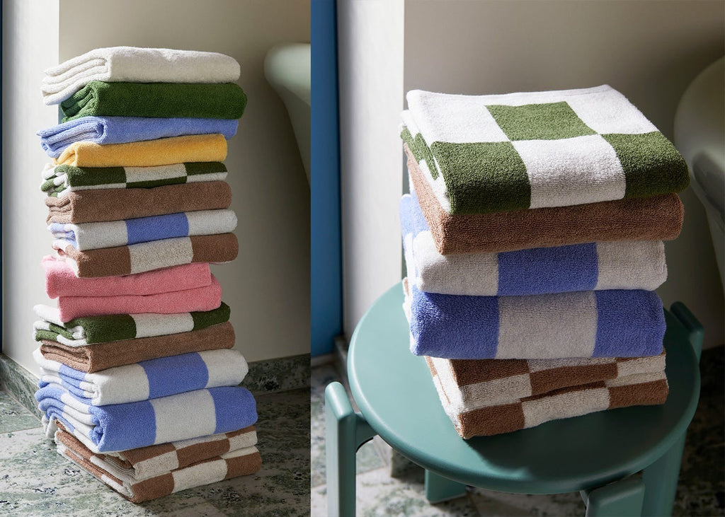 Check Bath Towel