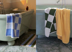 Check Bath Mat