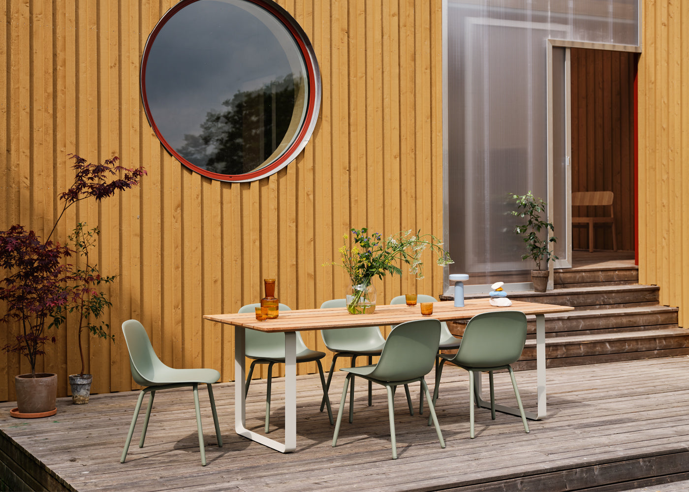 Fiber Outdoor Side Chair