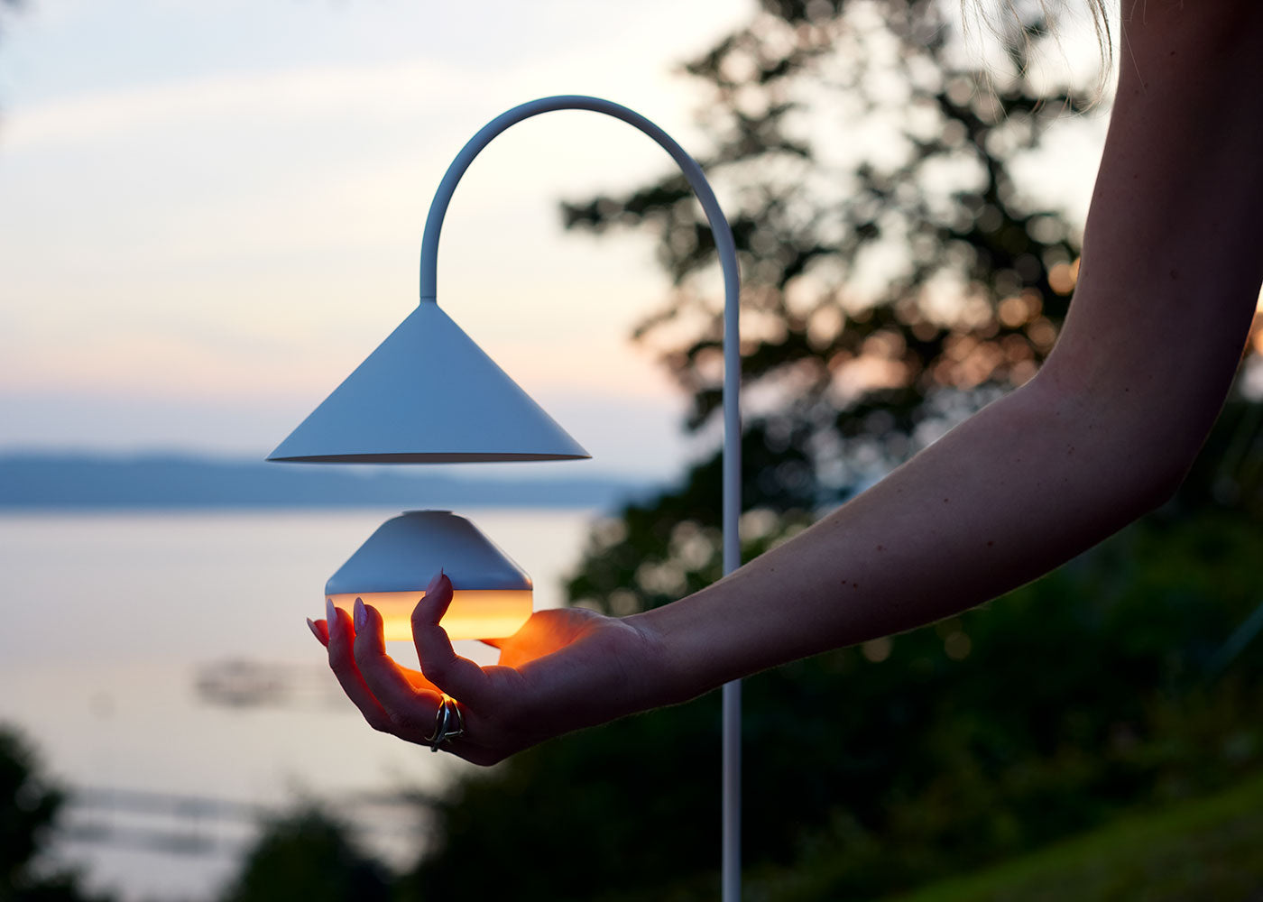 Grasp LED IP44 Portable Table Lamp
