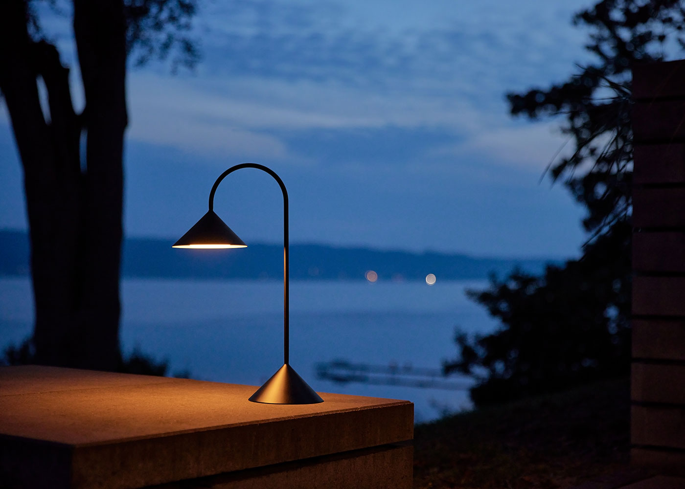 Grasp LED IP44 Portable Table Lamp