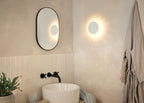 Outdoor/Bathroom LED Wall Light Circle White