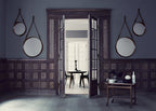 Adnet Circular Wall Mirror