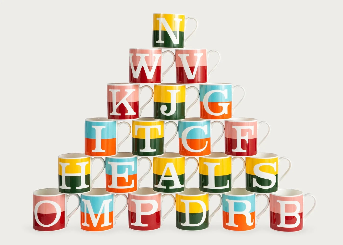 Heals Alphabet Mug