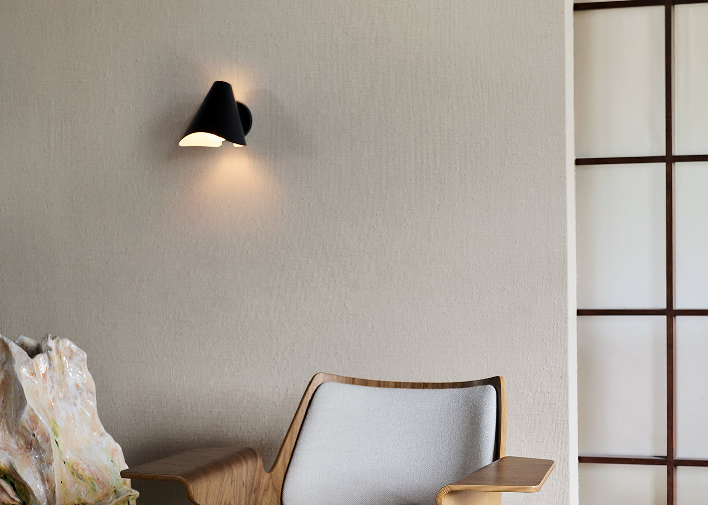 Bonnet Wall Light