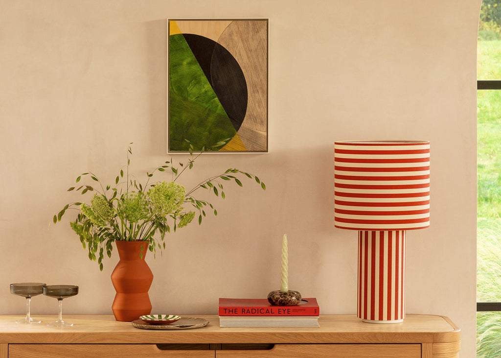 Raie Fabric Table Lamp