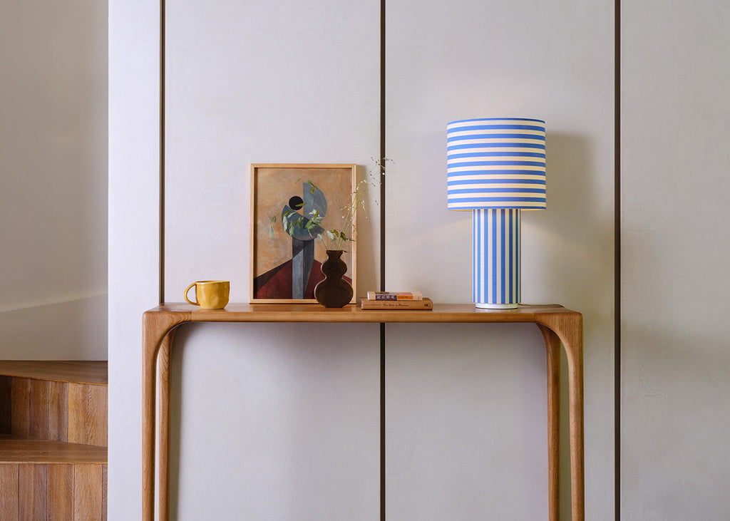 Raie Fabric Table Lamp