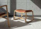 Dedo Footstool Oak