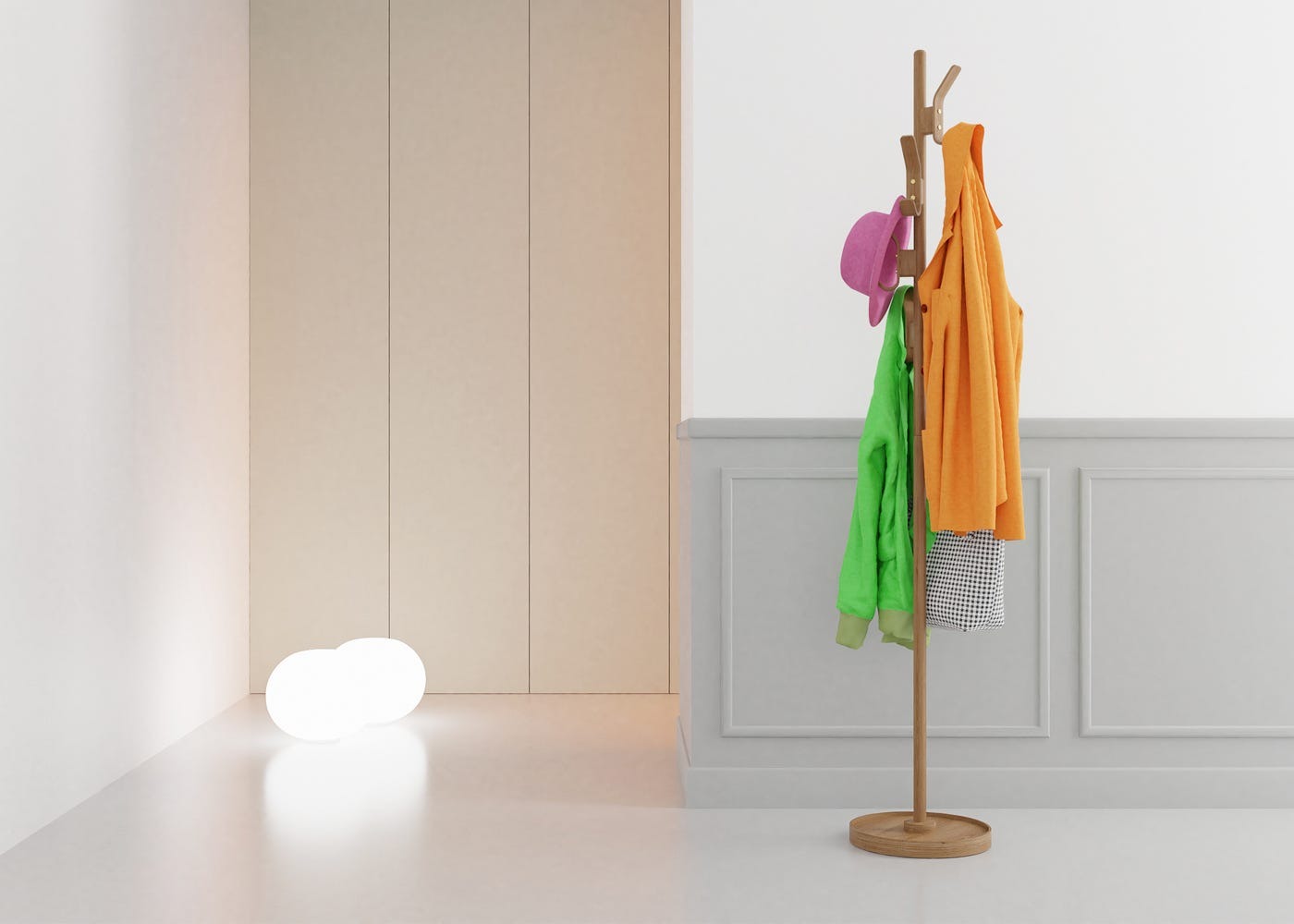 Right Hook Coat Stand