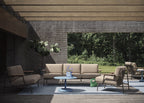 Settle Outdoor 3 Seater Sofa